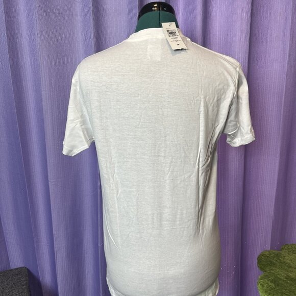 BNWT - Weezer White Basic T-Shirt Sz: S - Picture 5 of 5